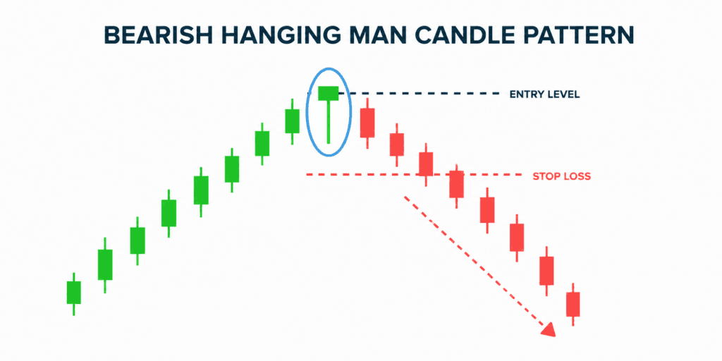 Hammer Candle Pattern Bearish Hanging Man Candle Pattern