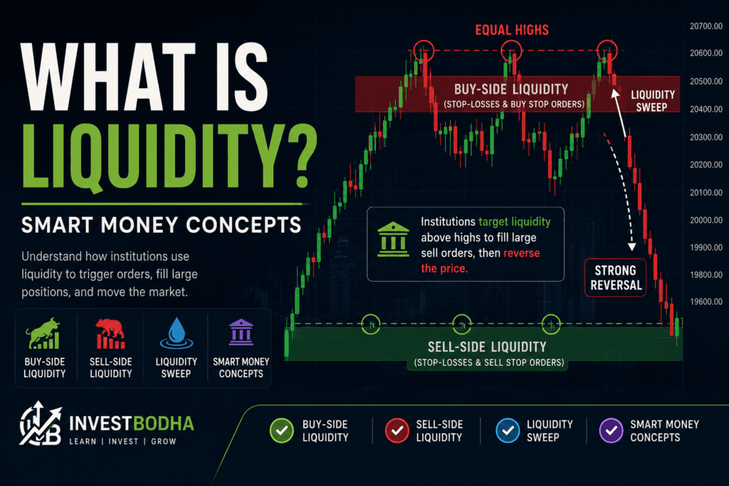 What Is Liquidity in Trading? Buy-Side, Sell-Side & Liquidity Sweeps Explained