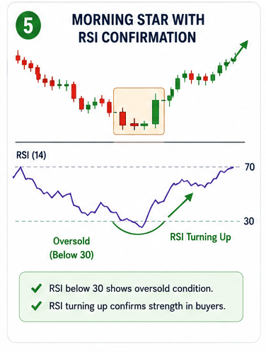 Morning Star with RSI Confirmation