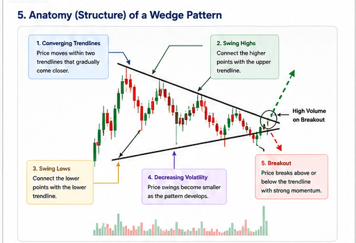 Anatomy (Structure) of a Wedge Pattern